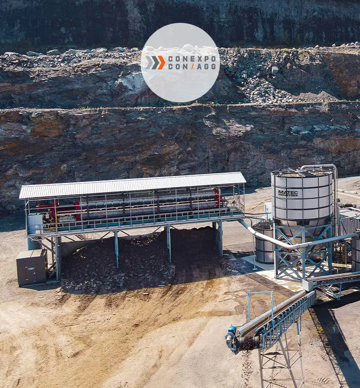 Immagine verticale fiera Conexpo Con/Agg 2026 - Matec Industries